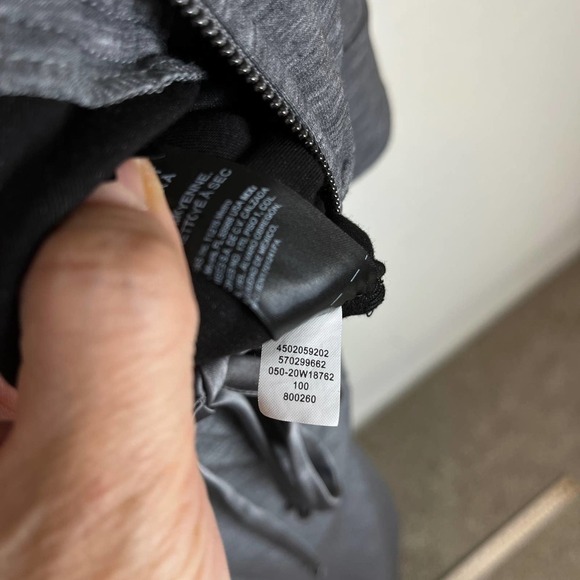 White House Black Market Zip front gray Jumpsuit size‎ 2 - Picture 11 of 12